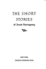 The_short_stories_of_Ernest_Hemingway