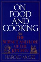 On_food_and_cooking