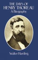 The_days_of_Henry_Thoreau
