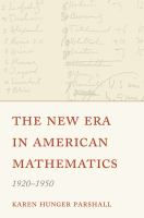 The_new_era_in_American_mathematics__1920-1950