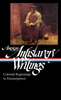American_antislavery_writings