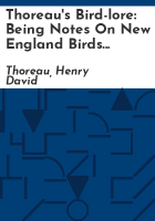 Thoreau_s_bird-lore